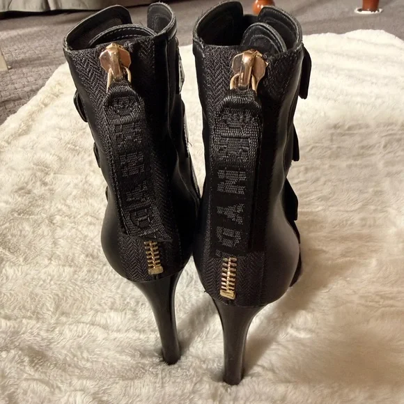 DKNY peep toe booties - Picture 2 of 6